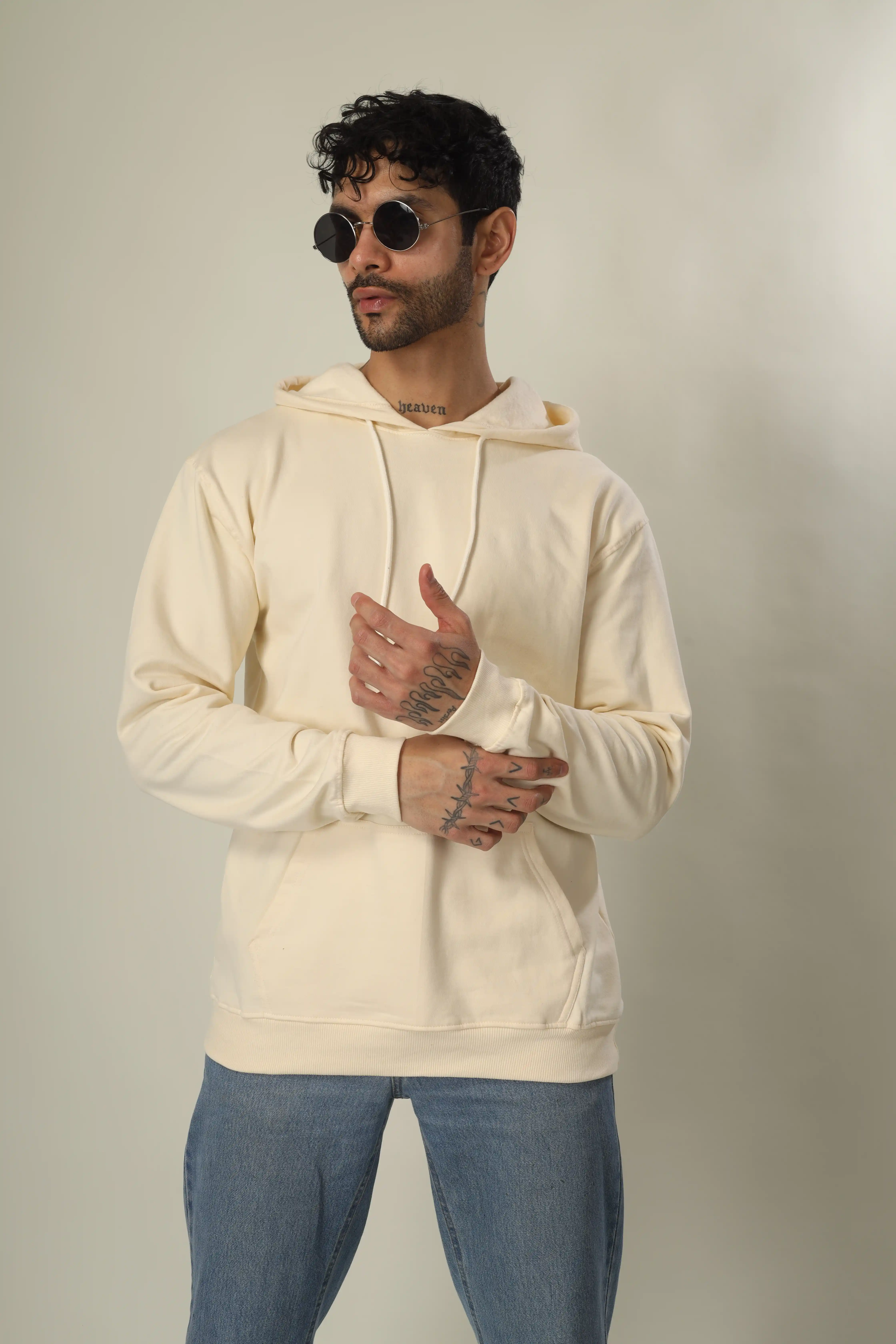 Hoodie Unisex Solid (Sandal)